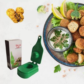 Maaua Meatball Maker - Meatball Scoop Maker & Mold - Green Plastic - 1 Count