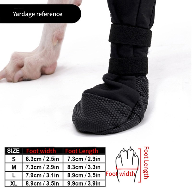 Haiki Dog Paws Protector Boot Large Size Water Resistant Soft