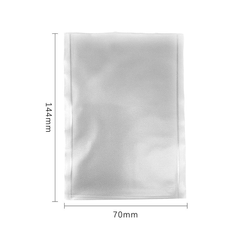 100pcs ZONADAH Fishing Bags Quick Water Soluble Baits Bags 7x14cm