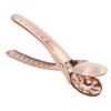 Stainless Steel Chestnut Cutter Tool Rose Gold Cross Shaped Comfortable