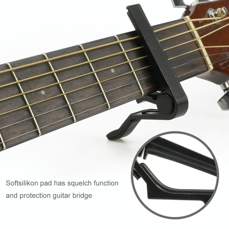 Poynic Single Hand Guitar Capo for Almost All Guitars