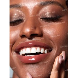 SHEGLAM PoutPerfect Brillo Labial Sólido Hidratante Lápiz Labial no Pegajoso con Aceite de Coco - Beso Sepia