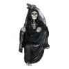 Death On The Shelf Gothic Grim Reaper With Scythe Sitting