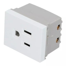 Surtek-contacto Aterrizado Blanco 1/2 Surtek. *p611b