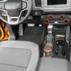 Jeliker for Bronco Orange AC Control Radio Knob Cover Trim