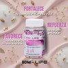 BDM LIFE Péptidos de Cólageno Hidrolizado, Suplemento alimenticio, 60 Cápsulas