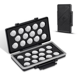 CR1632 CR1620 CR1616 Battery Storage Case,Moisture-proof Button Coin Cell Battery Holder Organizer for 28x CR 1632 1620 1616, Short-Circuit Proof Batteries Container, Coin Cell Batteries Not Included