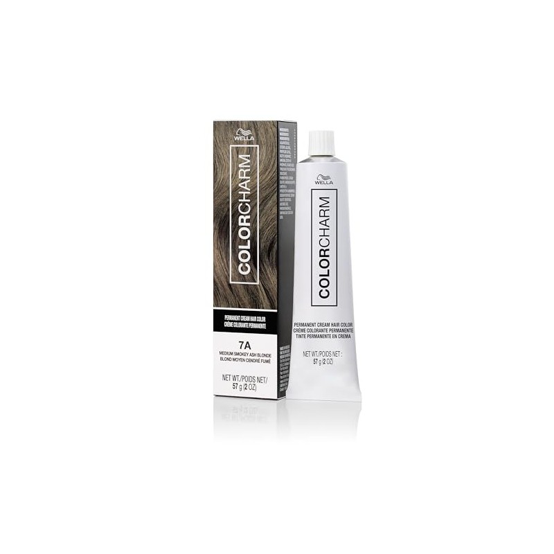 COLORCHARM Permanent Cream Hair Dye | Ash Blonde Color |100%