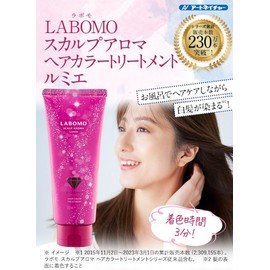 Labomo Scalp Aroma Hair Color Treatment Lumier (Brown)