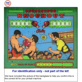 1975 Bally Knockout Pinball Tune-up Kit