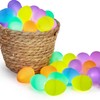 Glowing Easter Eggs Set - 216 Pieces with Mini Glow