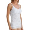 Bali womens Lace 'N Smooth Fajas Cami Df8l12 shapewear tops,