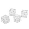 Kitcom Crystal Tea Light Candle Holders Pack of 4 for