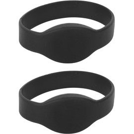 Material de Silicio Orgánico de Calidad, No Tóxico, sin Crack, Larga Vida útil y No Irritante, Pulsera RFID Impermeable 10 Piezas de Silicona para Piscina, Sala de Sauna con