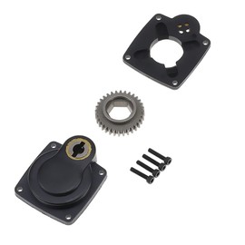 Electric Power Starter Backplate Roto E-Start Drill Plate 11012 for 1/8 Rc Model Car SH (for 28 Size Nitro Engine)