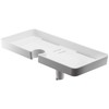 Yamazaki Industries Shower Holder Tray, White, Approx. W 8.7 x