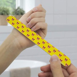 Butterfly Eyes Double-Sided Nail File Emery Board Set 4 Pack