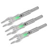 3PCS Lighted Nocks for Arrows Plastic Auto Lighting Archery Arrow