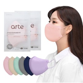 VATTNIG [20 Pcs] Korea Face Mask for Adults – Bird Beak type 2D Protective Health Face Mask for Dust and Smoke – 4-Layer Protective Filter – Ideal Fit for Comfortable Wear - Pink