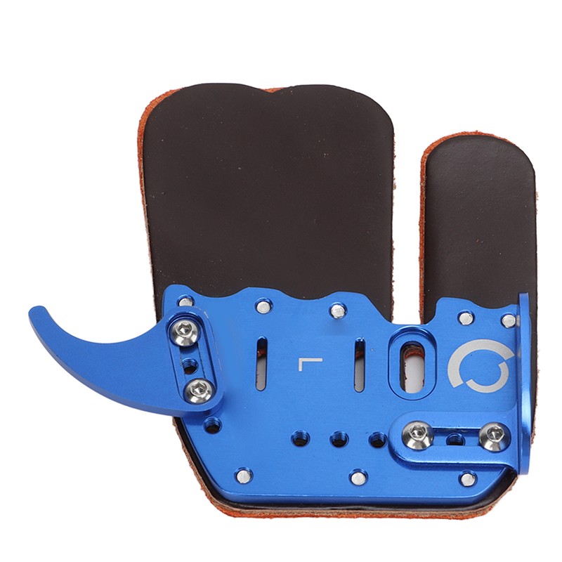 Rustic Leather Archery Finger Tab Right Hand Archery Finger Guard