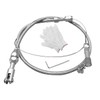 36" Braided Throttle Cable Kit, Universal Accelerator Adjustable Throttle Cables