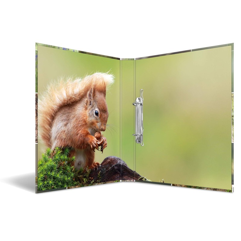 HERMA Ring Binder Animals with Forest Animals Motif, A4, 35