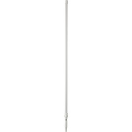 Vikan 29755 Handle,Telescopic,62"-113",AL,White