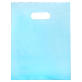 Choice Marts Merchandise Bags Pastel Blue Color 9"x12" Size 1.5Mil Thick Glossy Bags