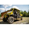 KEMIMOTO UTV Rear Backrest Storage Nets Compatible with Can Am