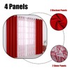 BONZER Mix and Match Curtains - 2 Pieces Branch Print