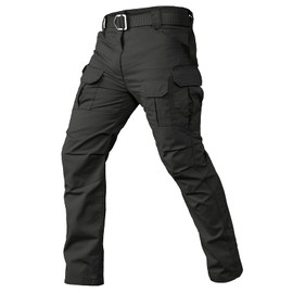 CARWORNIC Gear Men's Tactical Cargo Pants Waterpoof Lightweight Rip Stop EDC Military Combat Trousers
