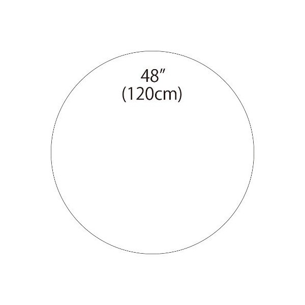 ジャイアントバルーン ホワイト 48 " (サイズ120cm)