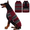 IECOii XXL Dog Sweater for Large Dogs Boy, Pitbull Sweater