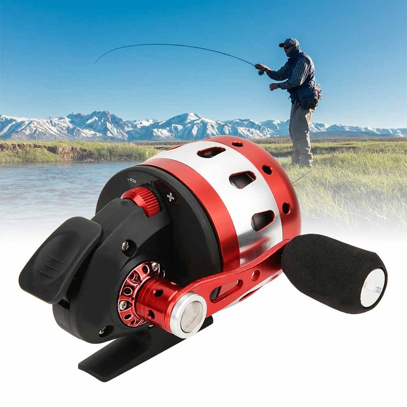 Aluminium Alloy Lightweight Baitcasting Fishing Reel 3.6:1 Fish Reels Wheel