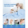 dennylife Cooling Comforter Twin Size, Double-Sided Cool Touch Cooling Blanket