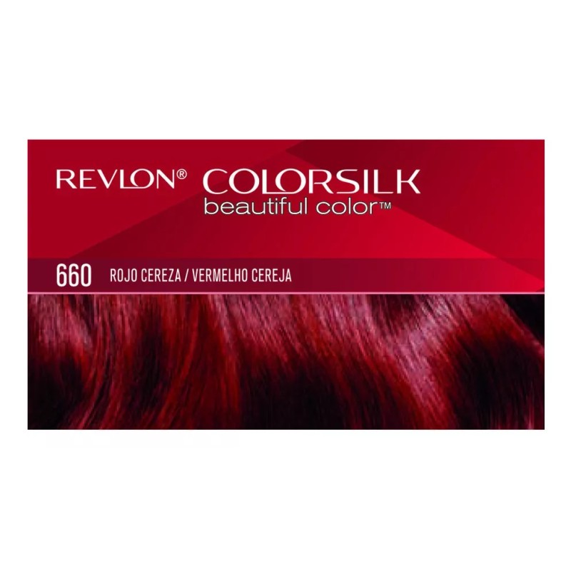 Revlon Tinte Para Cabello Revlon Colorsilk Tono 066 Rojo Cereza