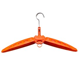 YDQUANI Wetsuit Hanger Foldable Diving Suit Hanger, Scuba Surfing Swimming Accessory, Quick Drying Folding Ventilated Hanger (Orange)