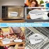Lovgrin Contenedor de Almacenamiento, Contenedor de Silicona Plegable para Almacenar