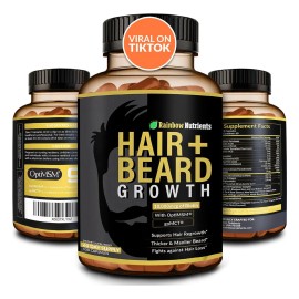 Vitaminas Para El Crecimiento Del Cabello Y La Barba Para Ho