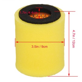 HIFROM (Pack of 1) 11013-1263 Replacement Air Filter Compatible with Kawasaki Mule 550 600 610 2510 2500 3000 3010 4000 4010 Drive Converter