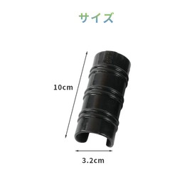 Samcos Hold-Down Fixer Greenhouse Accessories 10-Piece Set φ32mm Clamp Clip Packer Pipe House Packer Reusable Garden Supplies Farm Vinyl House Use Greenhouse Banner Frame Shelter (32mm)