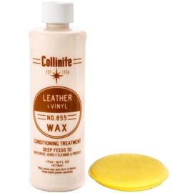 Collinite Leather & Vinyl Wax with Yellow Foam Pad