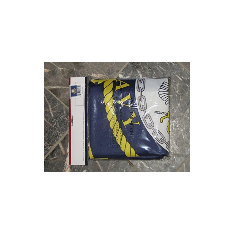 AES 3x5 U.S. Navy Emblem Heavy Duty Polyester Nylon 200D