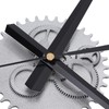 Simple Wall Clock Hollow Gear Frameless Design Hanging Clock with