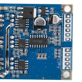 DC 12V to 36V 15A 500W Brushless Motor Controller, DC Motor Speed Controller, Hall BLDC Control for Board, Brushless Motor Regulator