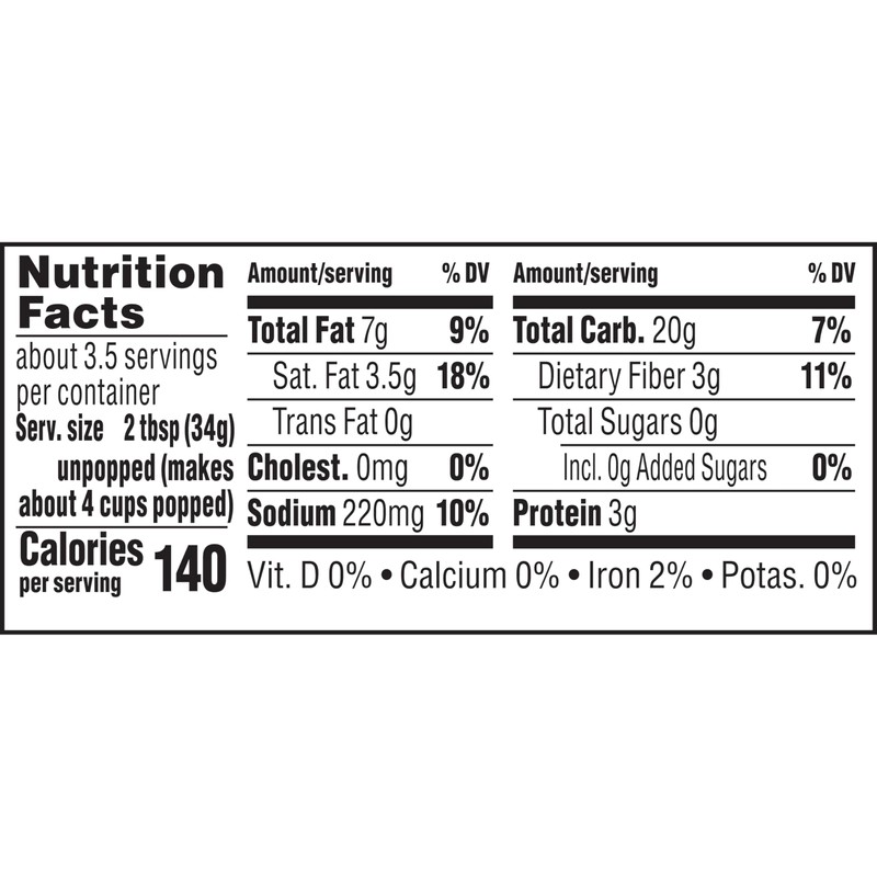 Jiffy Butter Popcorn, 3 Pack of 4.5oz Butter Flavored Popcorn,