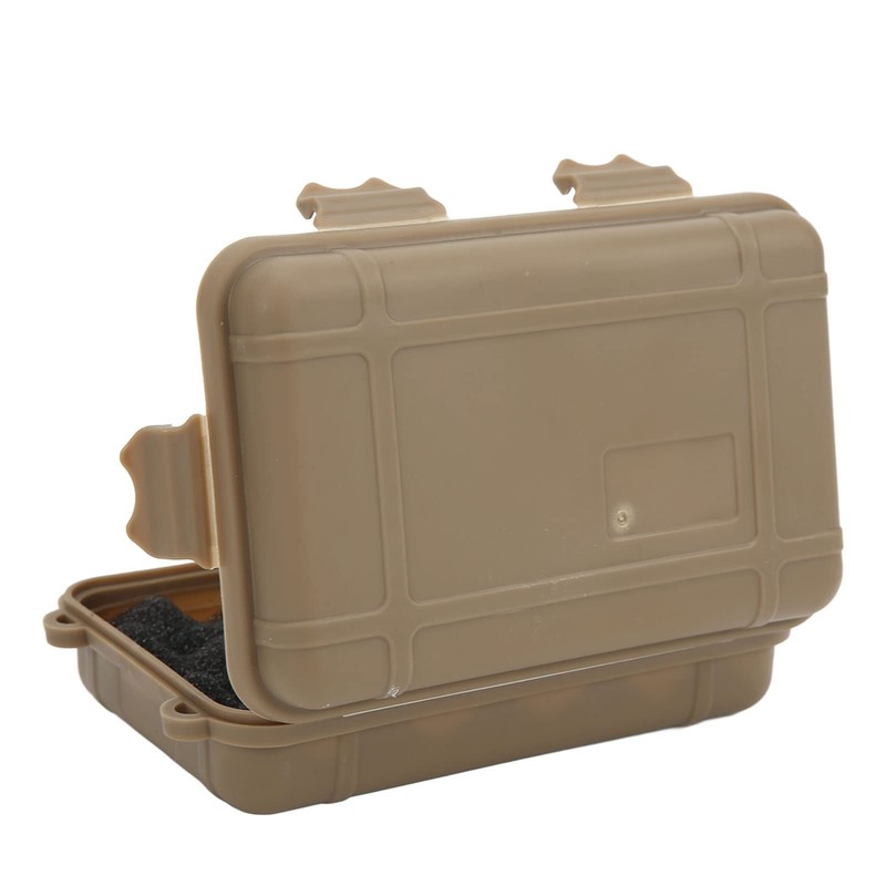 Pwshymi Wild Survival Storage Box, High-Strength Camping Survival Kits, Multipurpose,