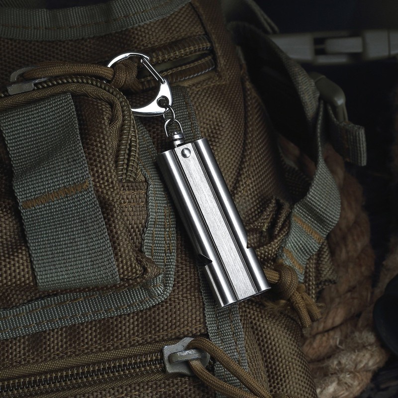 PolySky Whistle, Disaster Preparedness and Rescue Lanyard for Outdoors, School,