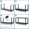 TJ.MOREE Floating Shelf Compatible 2 Tier with Tonal Accessories Wall