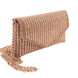 Clutch Purse Evening Bag for Women Prom Sparkling Handbag With Detachable Chain for Women Party Club Wedding Prom